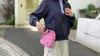 Women's Portable Sports Water Cup Bag Drawstring Nylon Crossbody Mini Mobile Phone Bag
