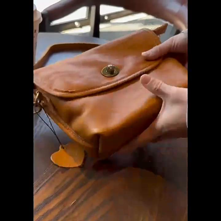 Johnature Couro genuíno versátil feminino bolsas de ombro simples natural macio real pequeno saco do mensageiro