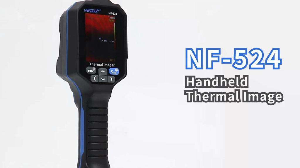 NOYAFA NF-524 Wärmebildkamera Infrarot-Wärmebildkamera für Wasserrohrleck und Strom Elektrik 120*90 Handheld-Infrarot-Wärmebildkamera