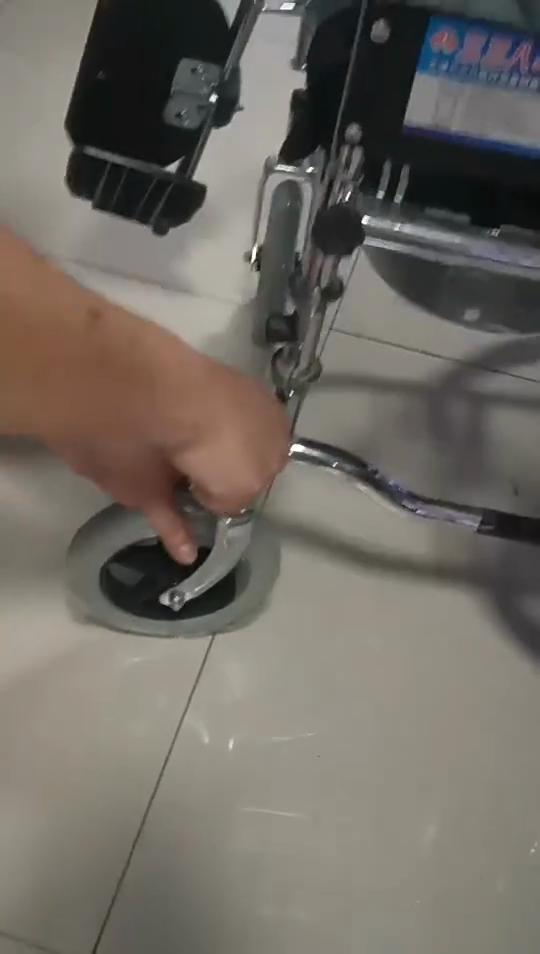 Montagem do Suporte do Suporte da Roda com Rolamento Aço de Alta Sensibilidade Acessórios para Cadeiras de Rodas