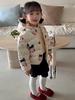 fashion Girls' warm cotton-padded clothes winter baby girl thickened short cotton-padded jacket children's autumn cute cartoon print coats