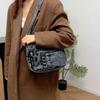 Denim Shoulder Bag Women's Crossbody Bag Multi-Compartment Mother Bag