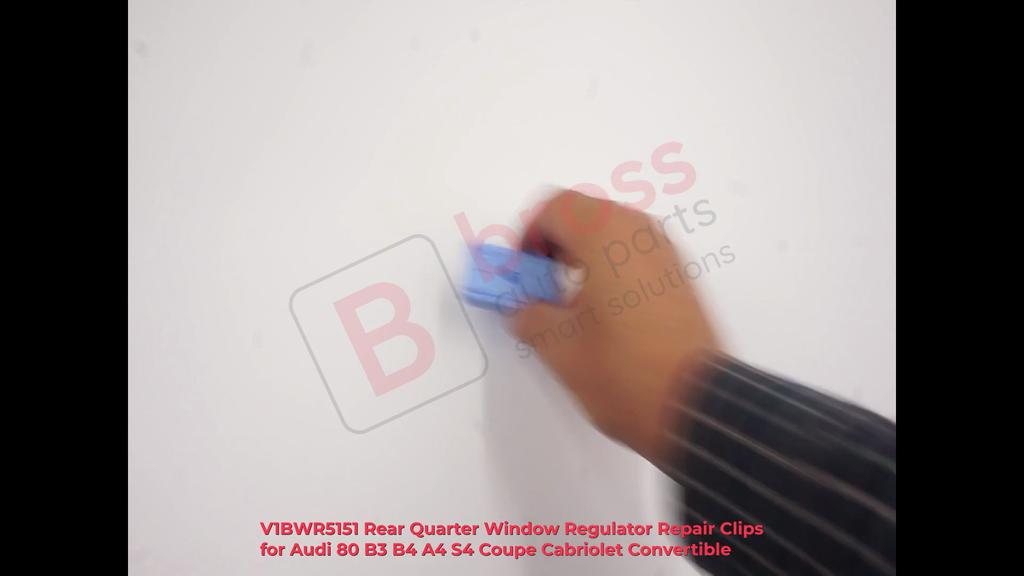 V1BWR5151 Rear Quarter Window Regulator Repair Clips for  80 B3 B4 A4 S4 Coupe Cabriolet Convertible