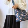 Women's Floral Pattern Handbag Vintage Shoulder Bag Large Capacity Crossbody Bag