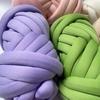 Set 6 bucăți Fir Chenille Gros - Super Gros Moale DIY Tricotat Croșetat Fir pentru Pături (1.5kg Total)  Faceți perne Giant Throws