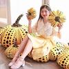 Halloween Wave Point Pumpkin Cushion Pillow Super Soft Plush Toy For Kids And Adults
