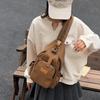 Leichte Brusttasche für Damen Kariert Mehrzweck-Rucksack