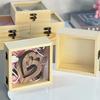 Wooden Intertwined Double Hearts Ornament Memorial Gift Keepsake For Home Decor Gift