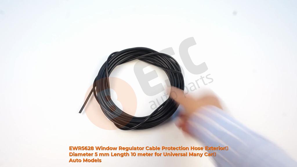 EWR5628 Window Regulator Cable Protection Hose Exterior Diameter 5 mm Length 10 meter for Universal Many Car Auto Models