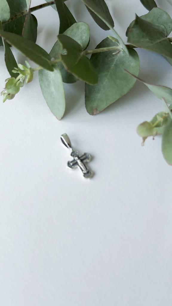 Silver Cross Without Stones (2156888)