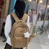 Plaid Women's Travel Backpack Student Schoolbag