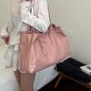 Borsa Tote in Pelle Lucida da Donna Grande Capacità Borsa a Spalla Borsa a Mano di Design alla Moda Uso Quotidiano Stile Classico