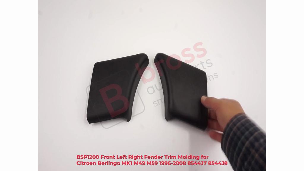 BSP1200 Front Left Right Fender Trim Molding for Citroen Berlingo MK1 M49 M59 1996-2008 8544J7 8544J8