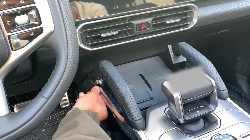 Auto-Intercom-Verlängerungshalterung Ständer Passend für Jetour Traveler 2023 Aufwärts Jetour Shanhai T2 2024 Aufwärts Autoinnenausstattung