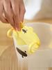Measuring Cup Bear Shape Egg Beater with Filter Food Grade PP Draining Cup Rice And Fruit Basket Washing Tools