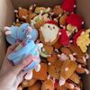 Fruitshaped Long Plush Hamburger And Fries Plushie For Gift And Collection