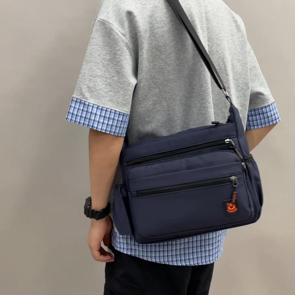 Business Shoulder Bag Men's Oxford Bag Crossbody Bag Briefcase Large Capacity Multifunctional Travel Bag