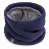 1Pc Unisex Autumn/Winter Fleece-Lined Thickened Neck Warmer for Outdoor Cycling - Trendy and Simple Knitted Neck Protector