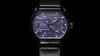 Sport Watches for Men Fashion Octagon Dial Quartz Watch with Auto Date Leather Strap Luminous Wristwatch Silver Black