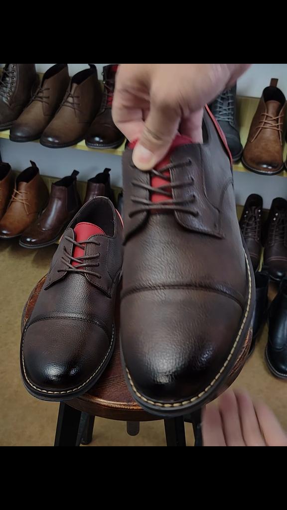 Casual Shoes Men Brand 2026 Comfortable Fashion Leather Shoes Men