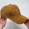 Lässige Baseballkappe Unisex Flacher Schirm Herbst Winter Polyester Sonnenschutz Warmer Hut