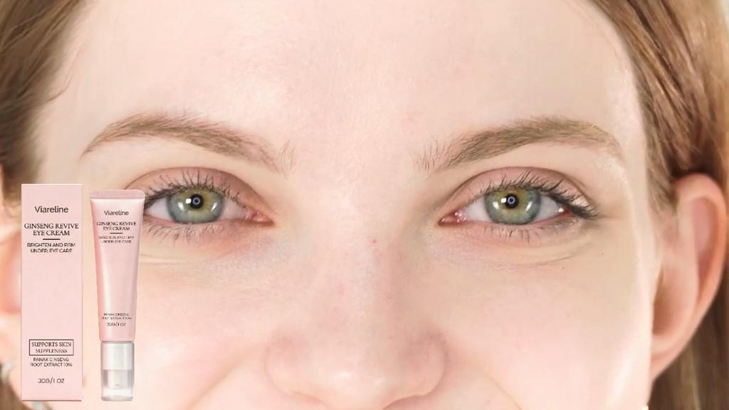 Viareline softening Eye Care Cream gently moisturizes the skin around the eyes, a daily basic eye care product 30g