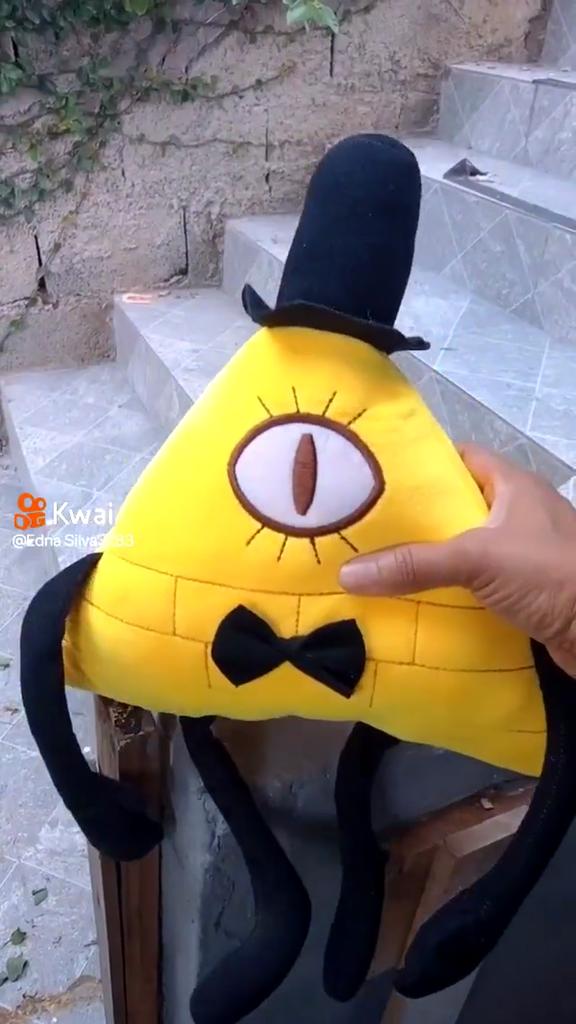 Cute Bill Cipher Cartoon Stuffed Plush Toy Doll 28cm Perfect Gift For Kids