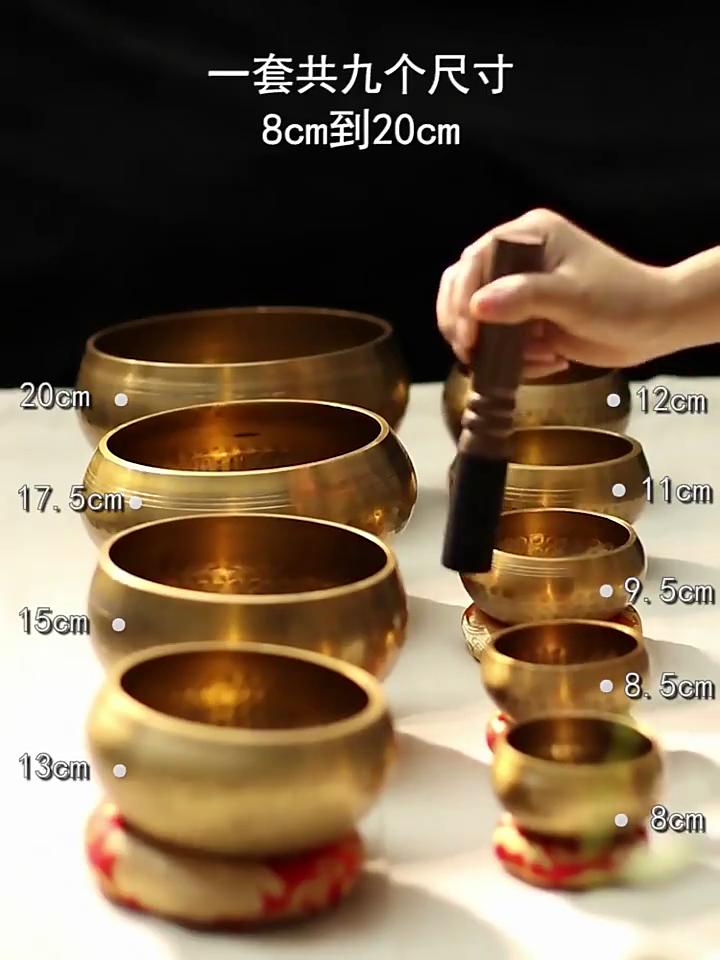Nepal Singing Bowl Handmade Sound Healing Therapy Instruments Tibetan Singing Bowls Meditation Massage Yoga Chakra Accessories