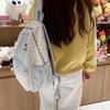 College Style Women's Backpack Colored Student Schoolbag Lightweight Backpack