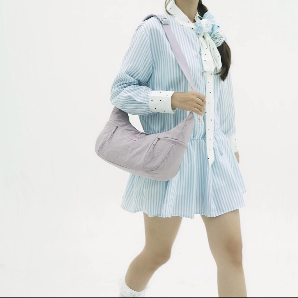Nylon Tote Bag Large Capacity Lightweight Women's Shoulder Bag Underarm Bag