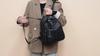 Women's Tassel Backpack Large Capacity Travel Bag Soft Leather Commuter Backpack