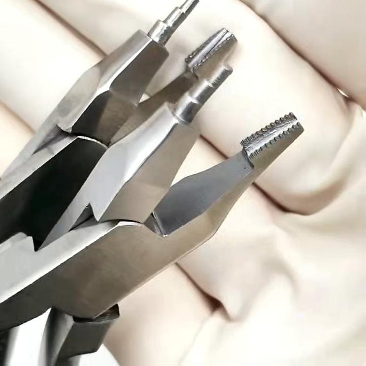 Dental Orthodontic Tweed Omega Loop Bending Forming Plier Stainless Steel Wire Bend Form Plier Dental Lab Laboratory Dentist Tool