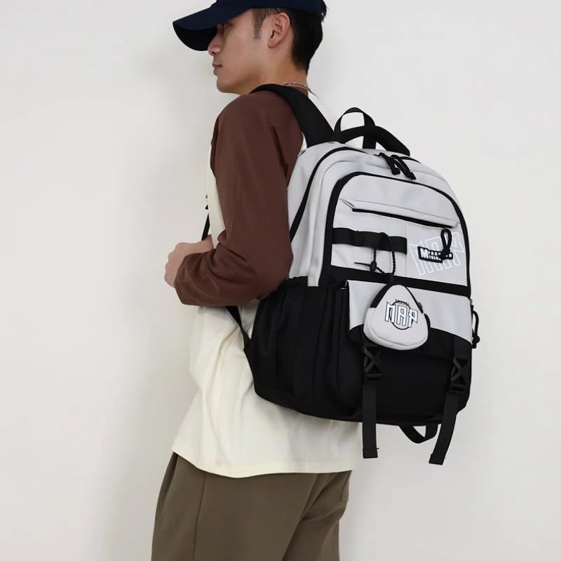 Stylish Urban Backpack with Multiple Pockets and Compartment