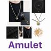 Necklace Pendant Sun Moon Stainless Steel Balance Opposite Amulet Talisman Power Strength Life Protect Health Jewelry Accessories
