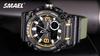 SMAEL Dual Display Digital Watch for Male Students Multi-function Anti-glow-in-the-dark Alarm Function Electronic Watch