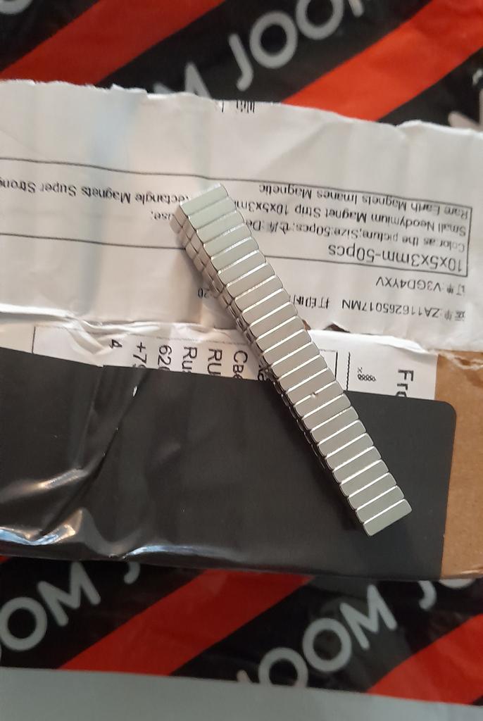 Купить Маленькая неодимовая магнитная полоса 10x5x3mm Тонкие ...