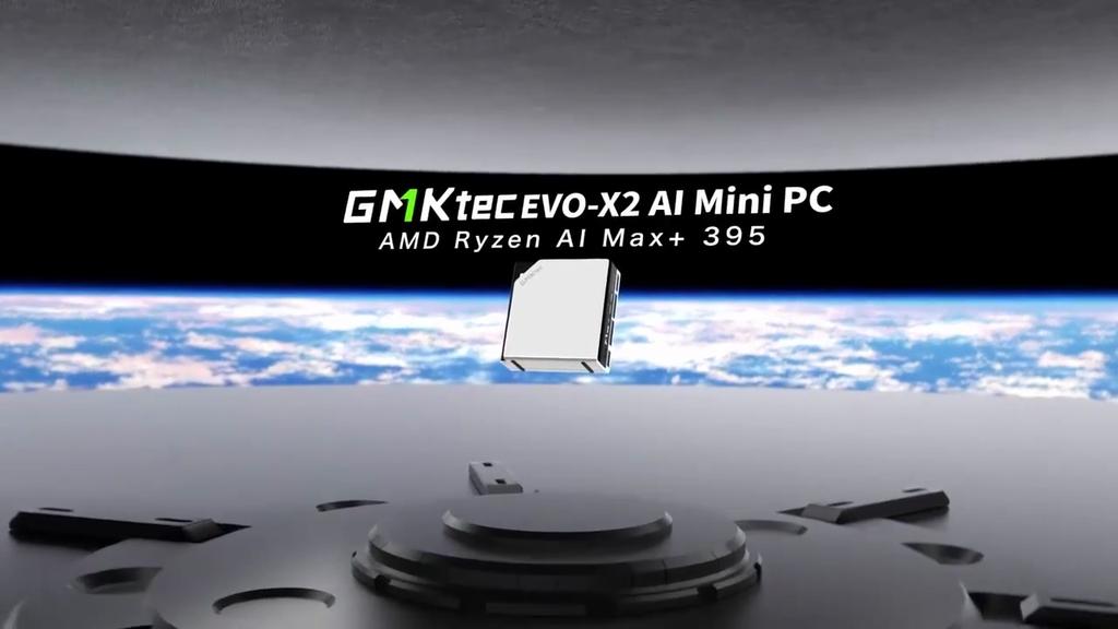 GMKtec EVO-X2 AI Mini PC AMD Ryzen Al Max+ 395 LPDDR5X 64GB/128GB 2TB PCie4.0 SSD WIFI7 BT5.4 2.5G USB4 Desktop Gaming Computer