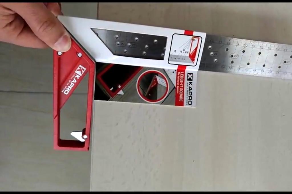 Aluminum Alloy Square Ruler Right Angle Measuring Tool Angle Square Ruler
