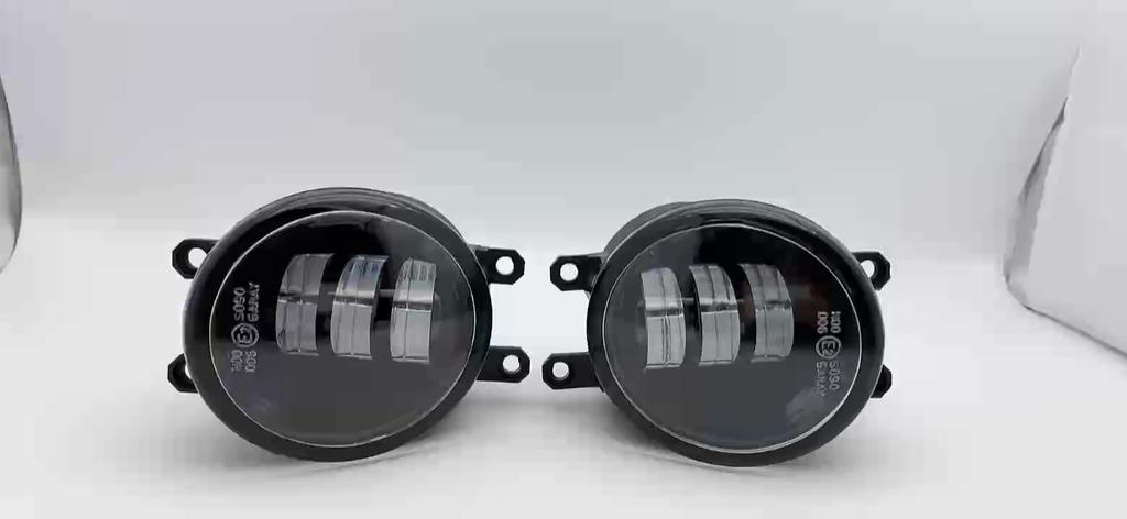2pcs Fog Lights Headlight For Toyota Camry 2007 2008 Clear Lens Front Bumper Fog Light LED Fog Lamp