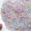 85/170Pcs Domestic Premium Glass frosted Aurora Seed Beads DIY Bracelet Necklace For Jewelry Making Accessories
