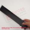 BDP875 Left Door Pillar Frame Trim Moulding 2S51B20899AG, 1473663 With Sponge and Snap Ring Clips for Ford Fiesta 5 Van 3-Door