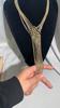 Vedawas Exageración Nueva Llegada Vintage Metal Largo Collar con Borlas para Mujeres Moda Geométrico Alta Calidad Joyería Regalo