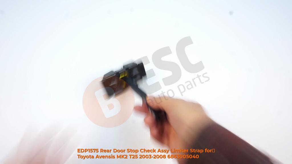 EDP1575 Ogranicznik drzwi tylnych w zestawie Pasek ograniczający do Toyota Avensis MK2 T25 2003-2008 6863005040