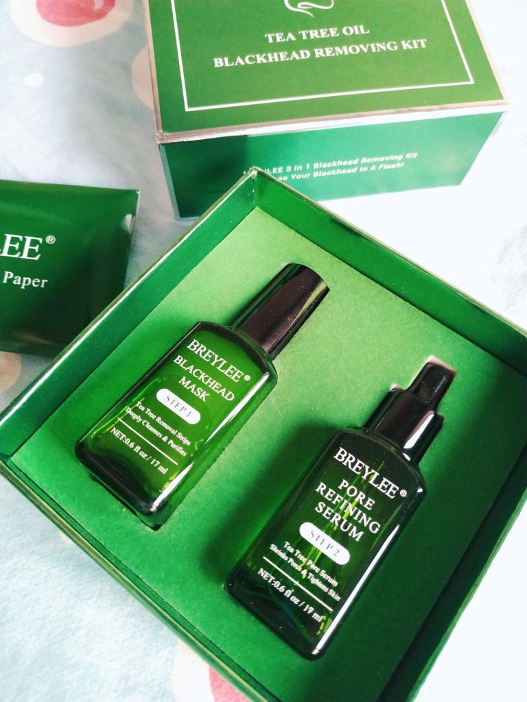 breylee tea tree oil blackhead removing kit