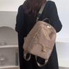 PU Backpack Large Capacity Women's Outdoor Travel Backpack Multi-Purpose Shoulder Bag