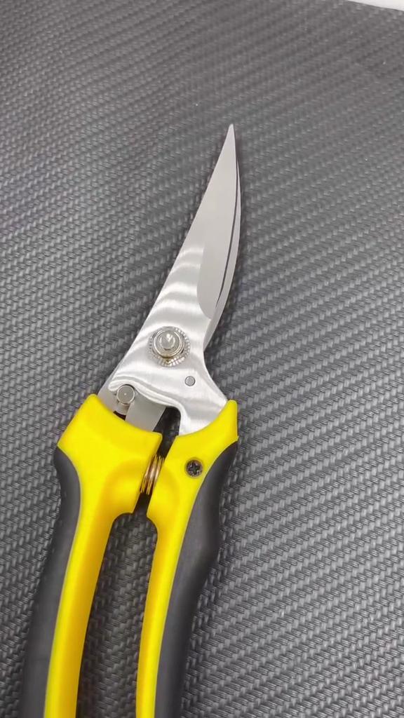 Stainless Steel Sharp Blade Bypass Pruning Shears Plants Bonsai Sparse Branches Tools Household Pipe Cutter Garden Scissors