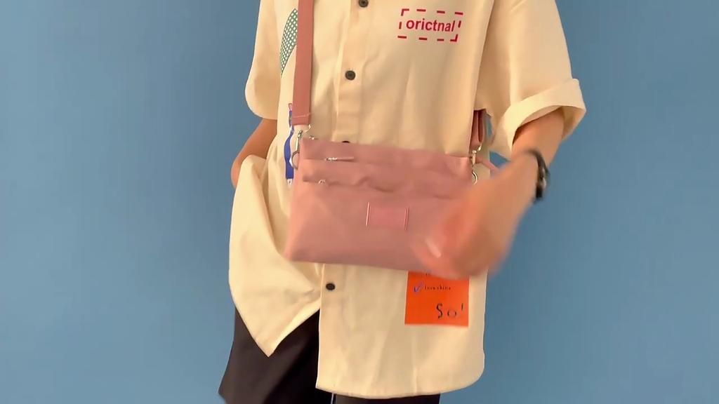 Women's Crossbody Bag Large Capacity Multi-layer Shoulder Bag Japanese Simple Versatile Water-repellent Bag