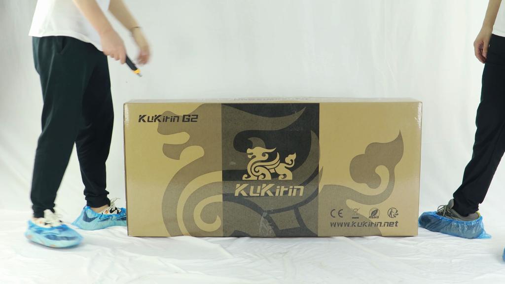 KuKirin Trottinettes Électriques G2 2026 avec Clignotants Écran LED Tactile Moteur de Moyeu Intégré 800W Pneu à Vide 10 pouces 48V 15.6Ah