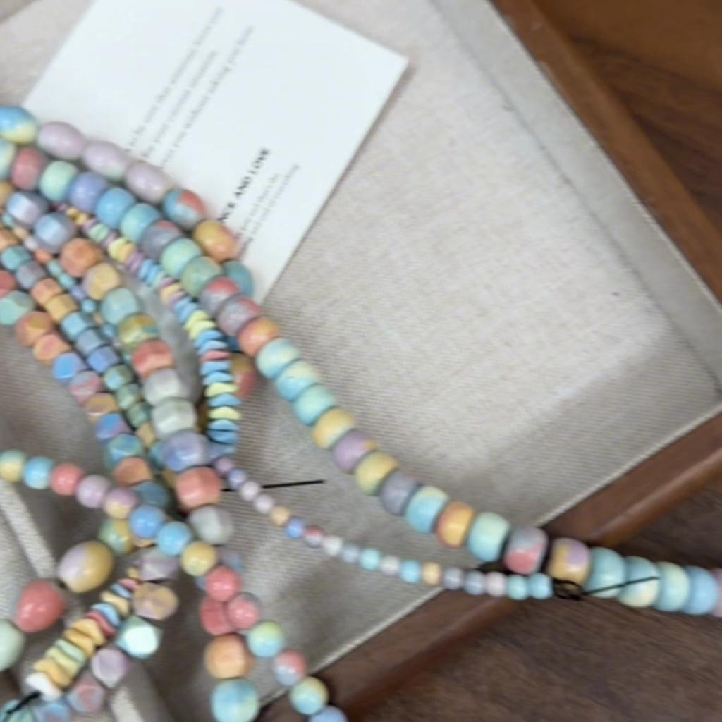 2/5Pcs Natural Stone Alxa Rainbow Stone Head Bead Interval Scattered Beads For DIY Bracelets Necklaces Jewelry Making