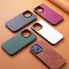 Crocodile Skin Texture Phone Case for Samsung Galaxy S25Ultra - PC+ Faux Leather Shockproof Creative Cover on Samsung